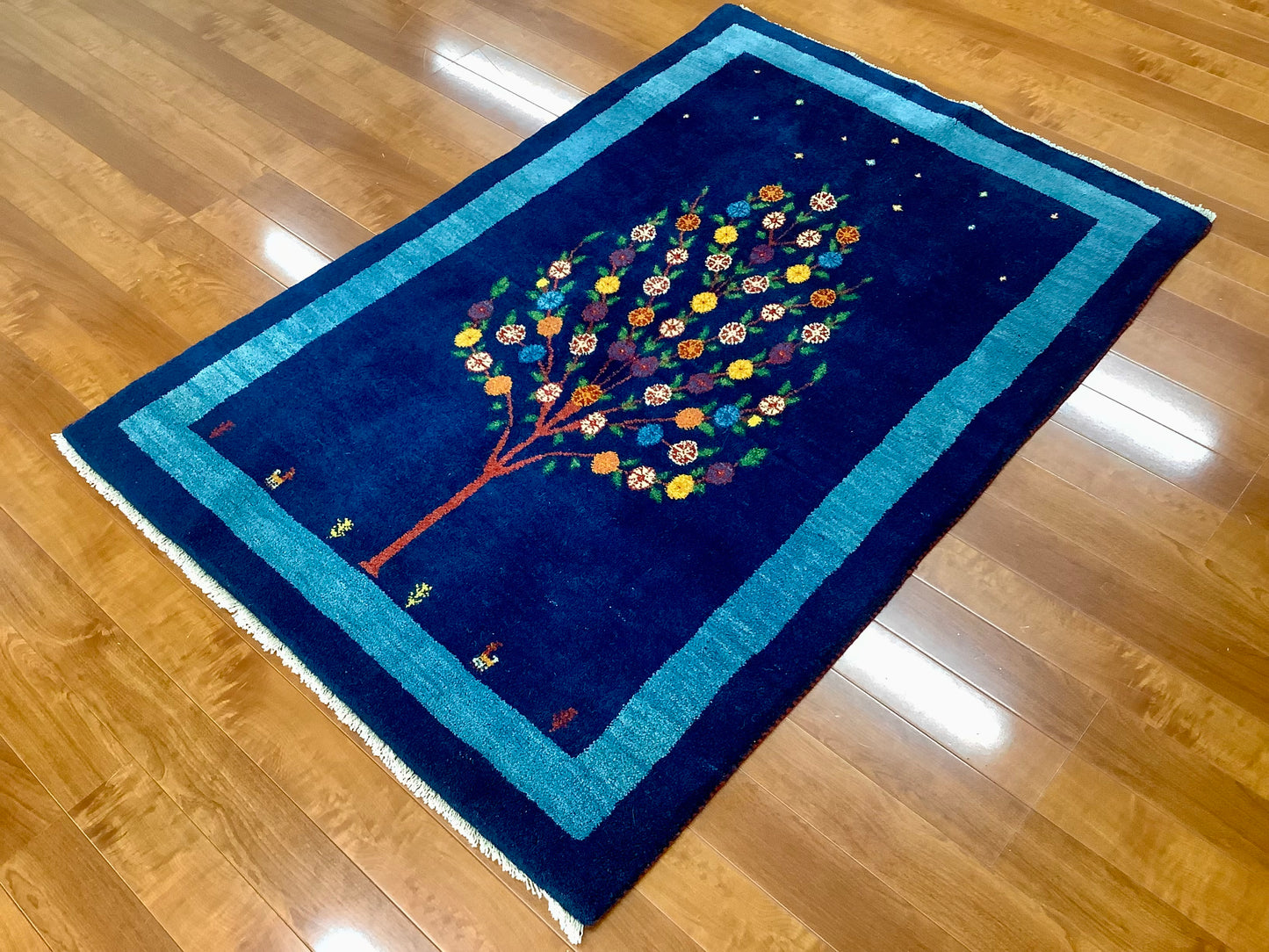 【オンライン限定】ギャッベ 175cm x 118cm RJ13112