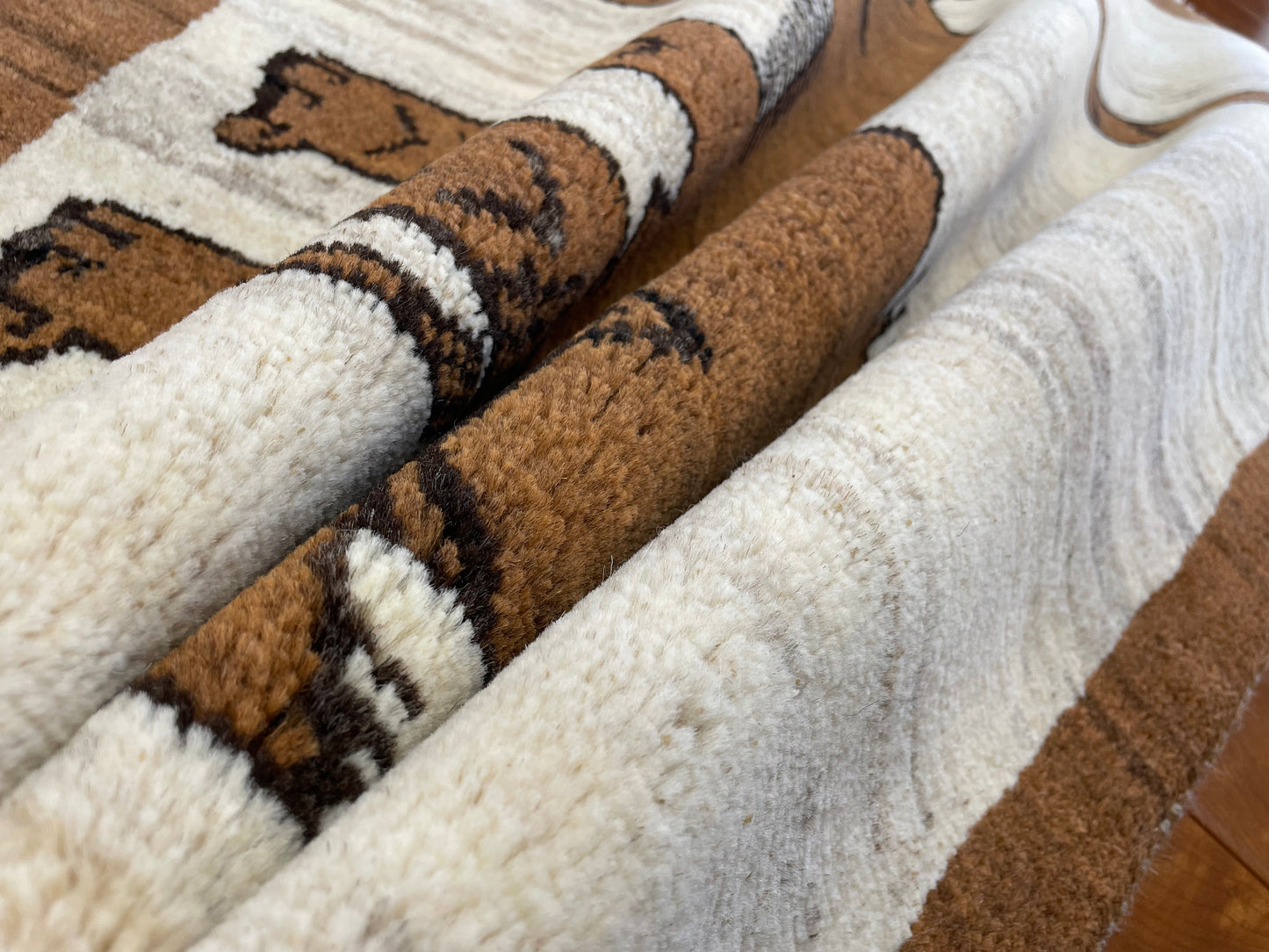 【オンライン限定】カシュクリギャッベ 118cm x 83cm RJ13553