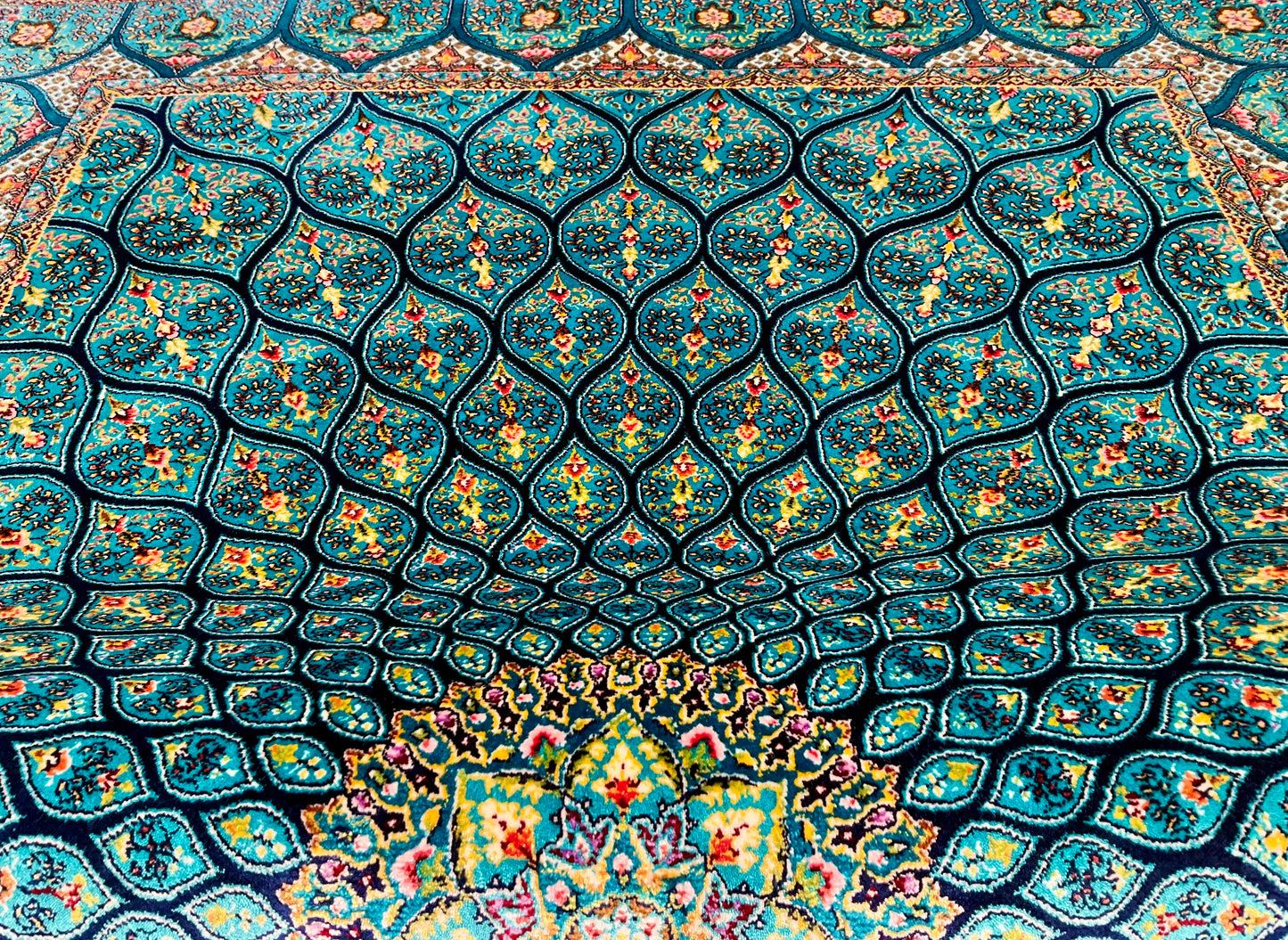 ペルシャンシルク 120cm x 80cm PS10690