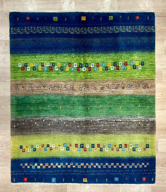 ギャッベ 187cm x 158cm RJ10111