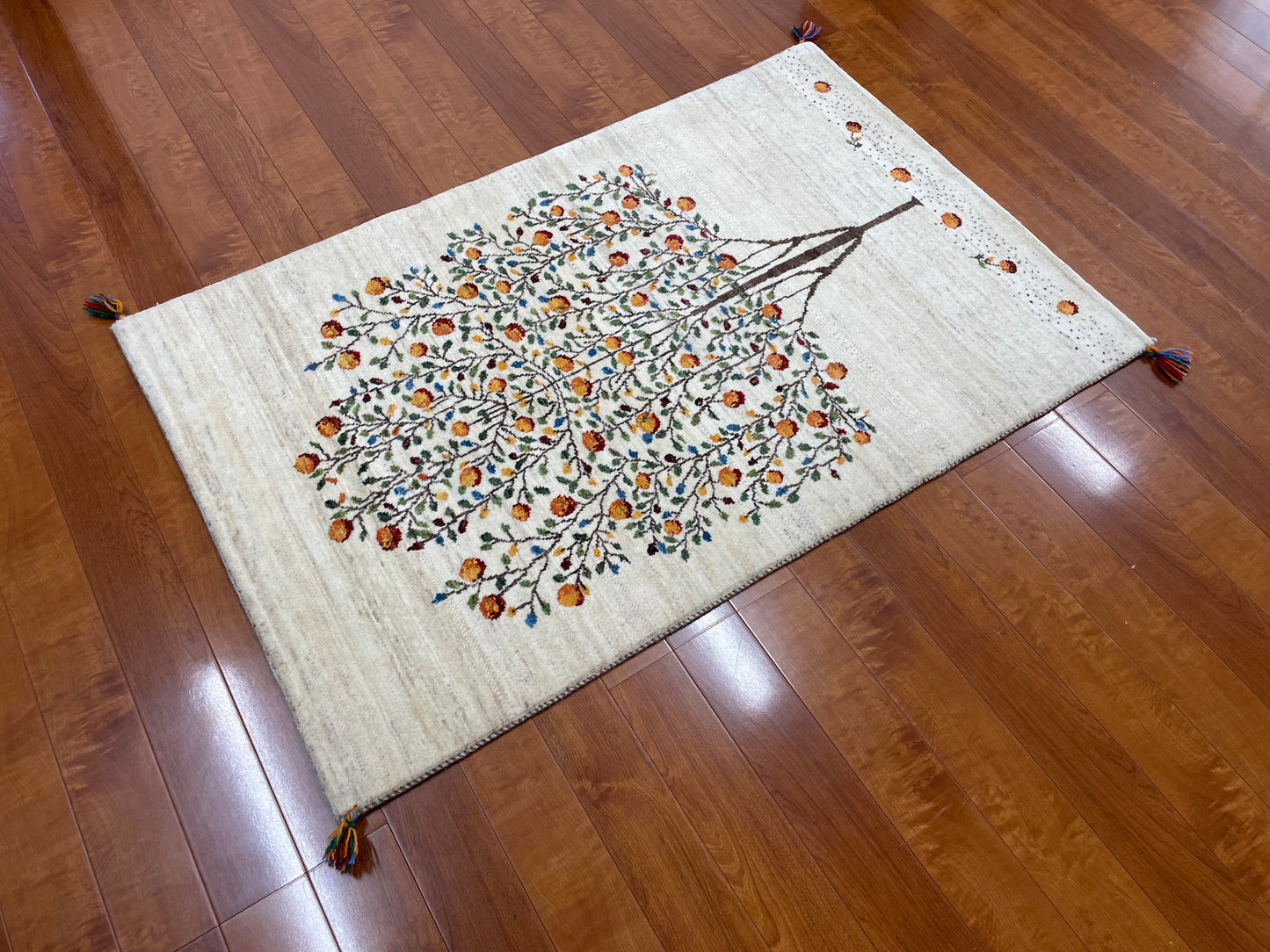 【オンライン限定】カシュクリギャッベ 138cm x 90cm RJ13014