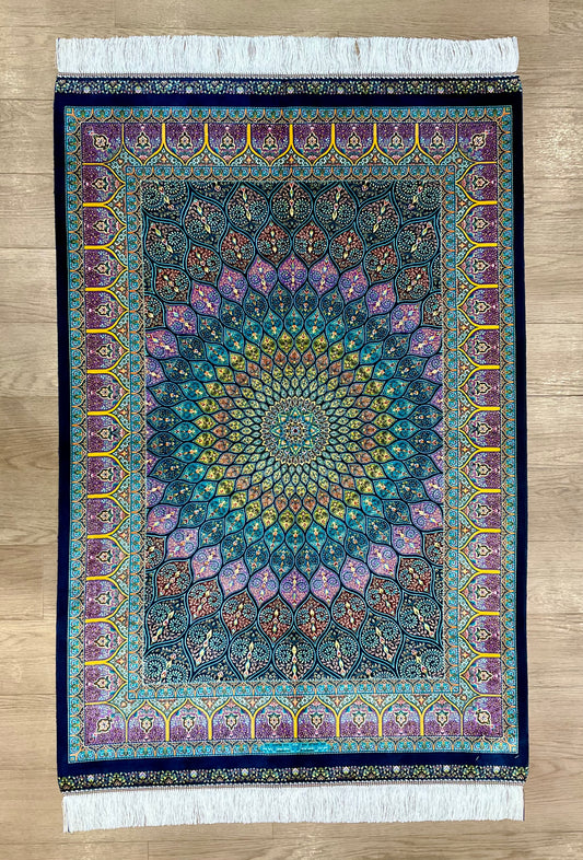 ペルシャンシルク 150cm x 100cm PS11020