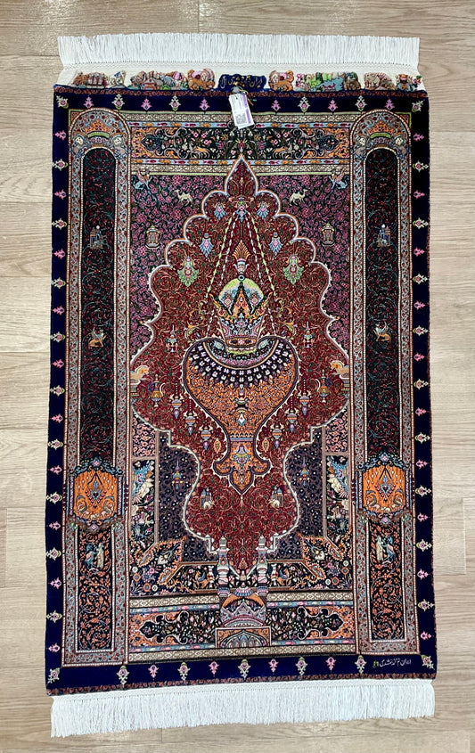 クム ジャムシーディ工房 120cm x 78cm JM3