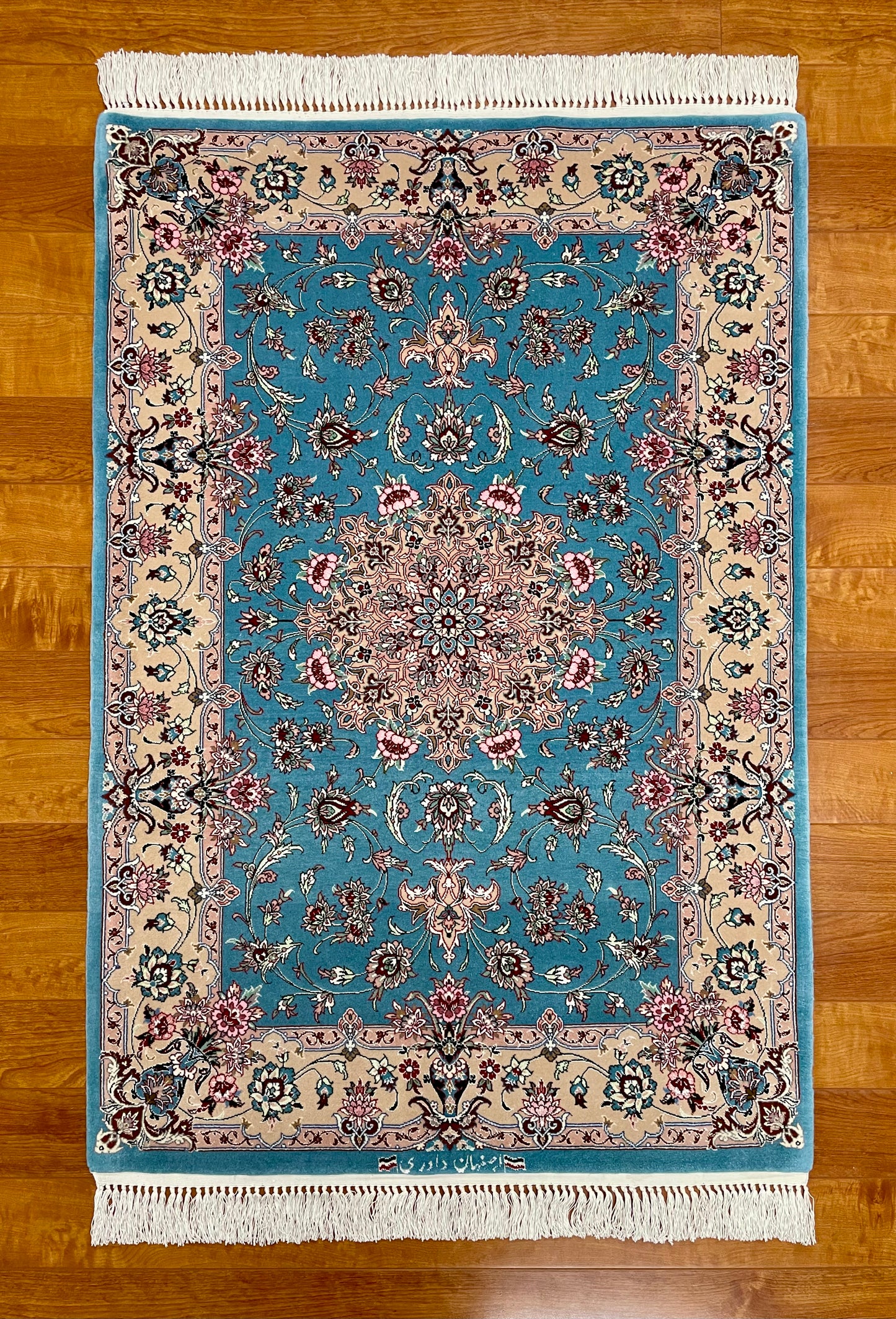 【オンライン限定】イスファハン ダーバリ工房 125cm x 85cm PS9391