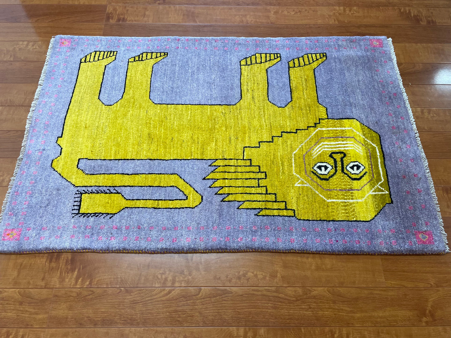 【オンライン限定】カシュクリギャッベ 130cm x 83cm RJ14024