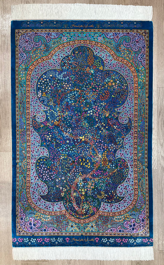 クム エスファーヴィ工房 126cm x 78cm JM72