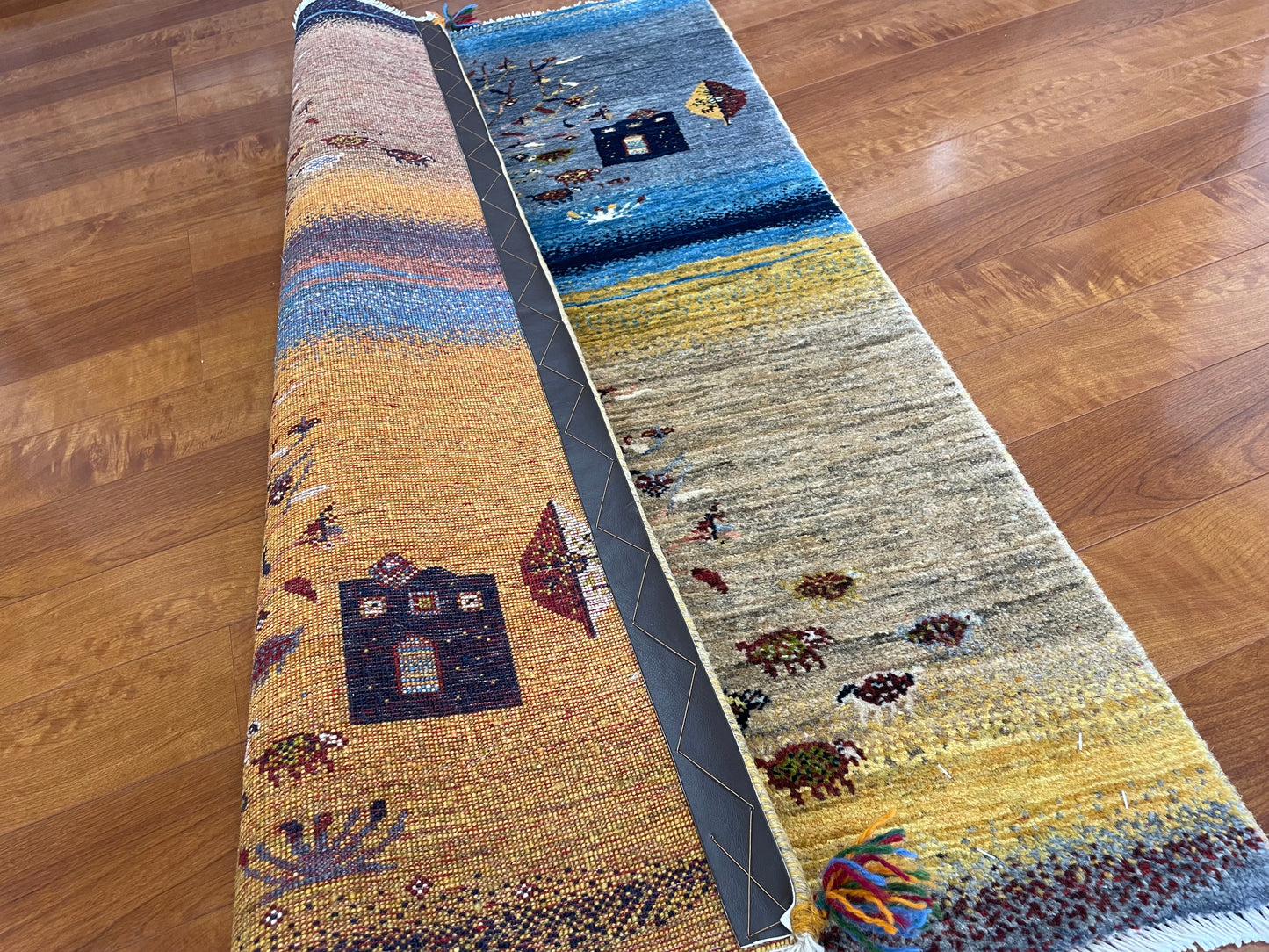 【オンライン限定】カシュクリギャッベ 133cm x 84cm RJ13010