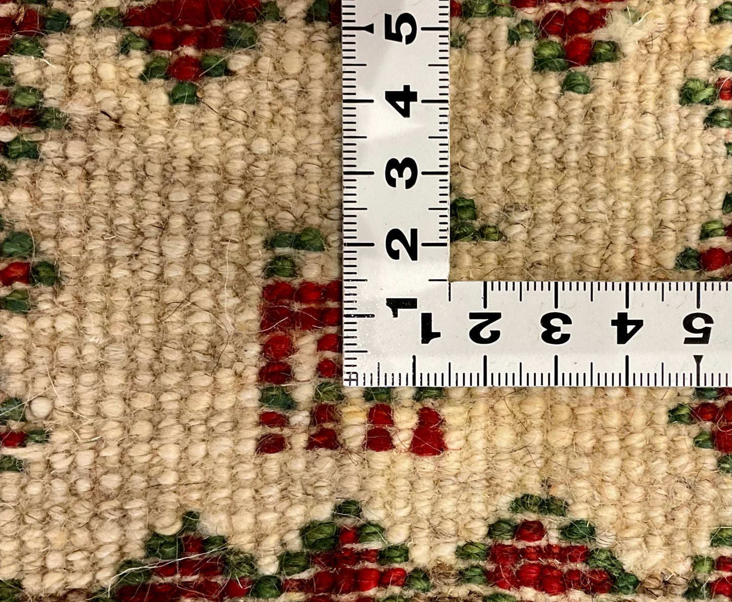 ギャッベ 40cm x 38cm Z1714