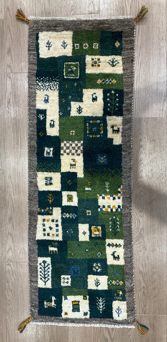 ギャッベ 145cm x 53cm RJ10508