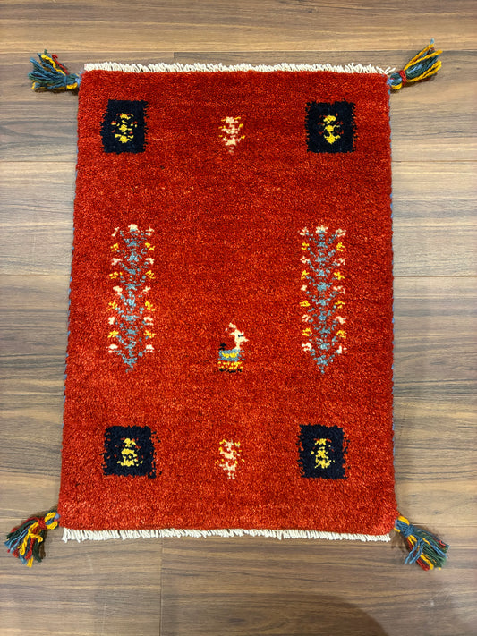 【千葉店】ギャッベ 58cm x 41cm NN19825