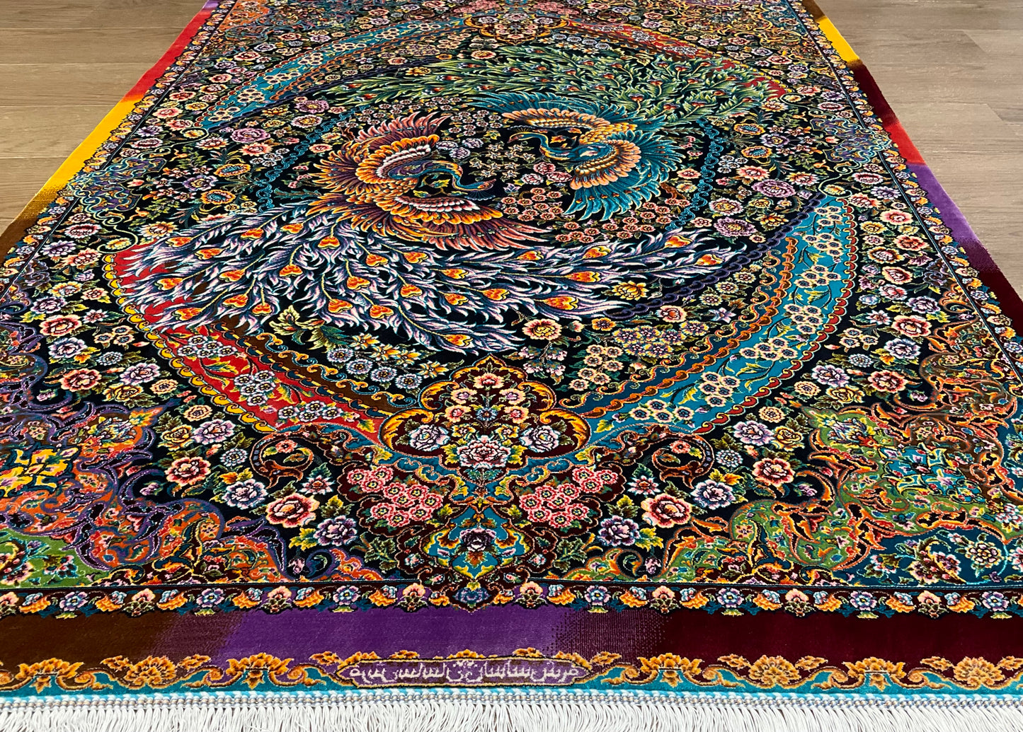 ペルシャンシルク 150cm x 100cm PS11022