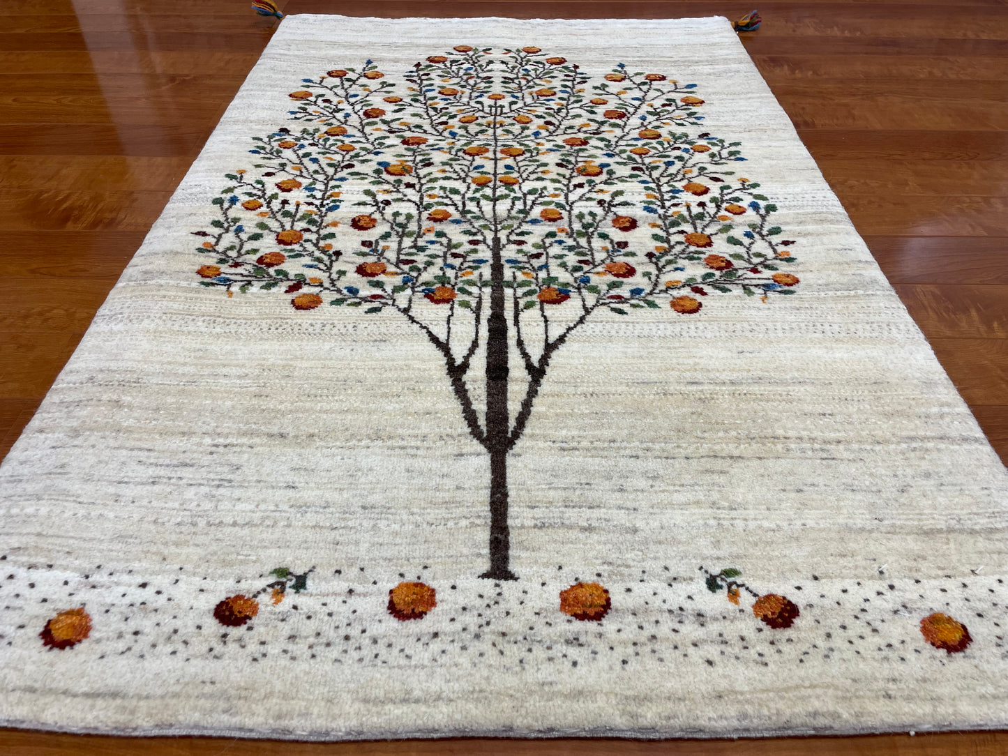 【オンライン限定】カシュクリギャッベ 138cm x 90cm RJ13014