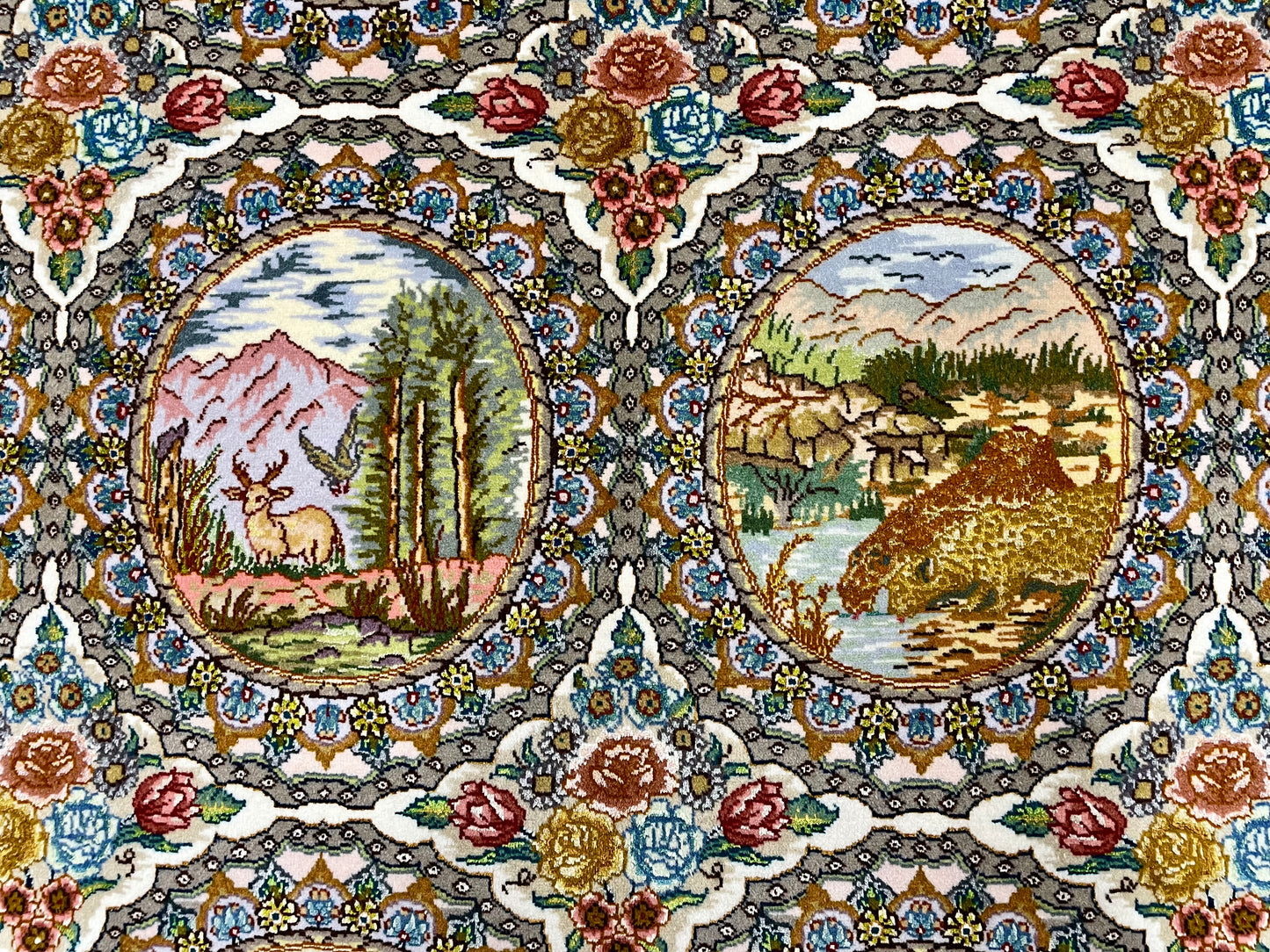 【オンライン限定】タブリーズ(70ラージ) サーレヒ工房 210cm x 150cm JM504