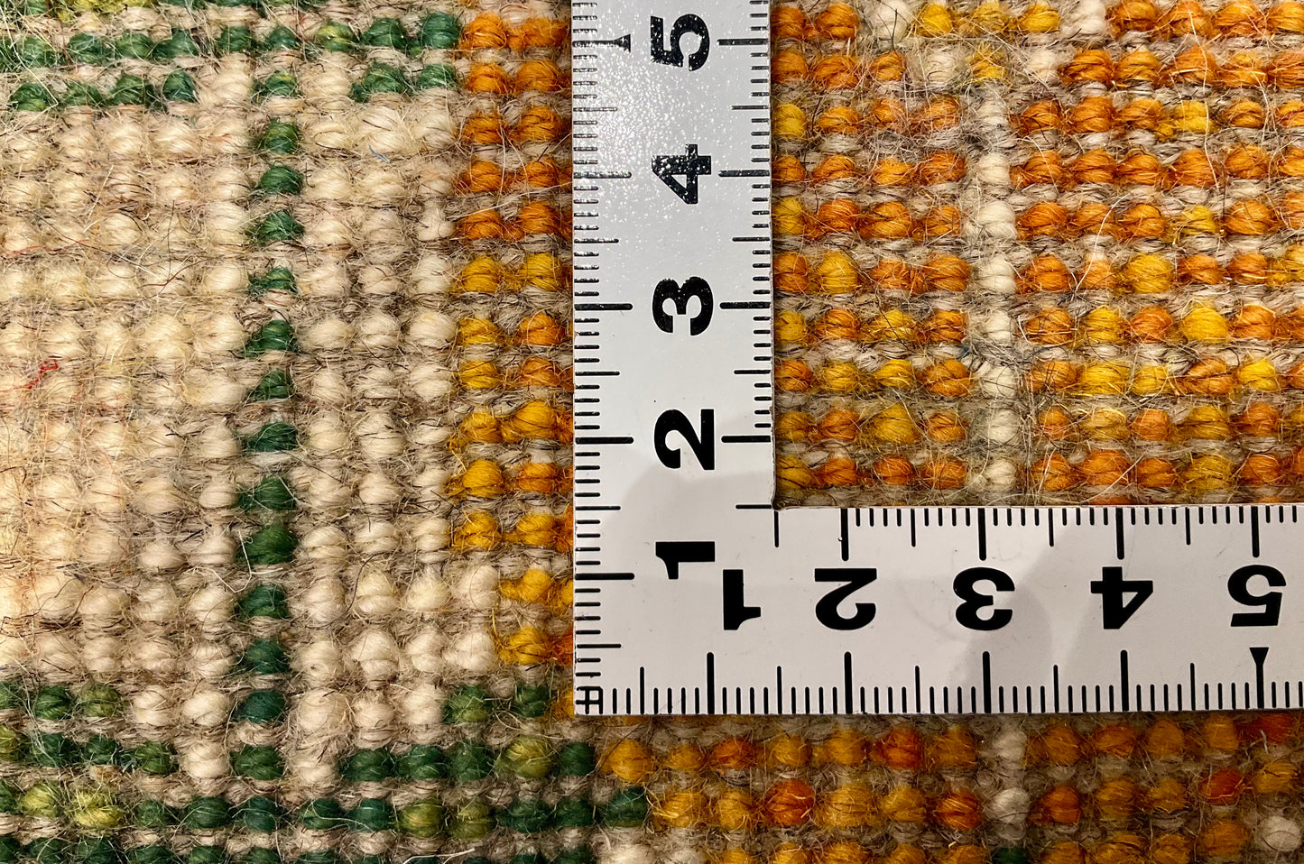 ギャッベ 45cm x 40cm Z1264