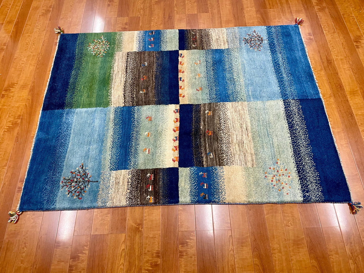 【オンライン限定】ギャッベ 200cm x 148cm RJ2079