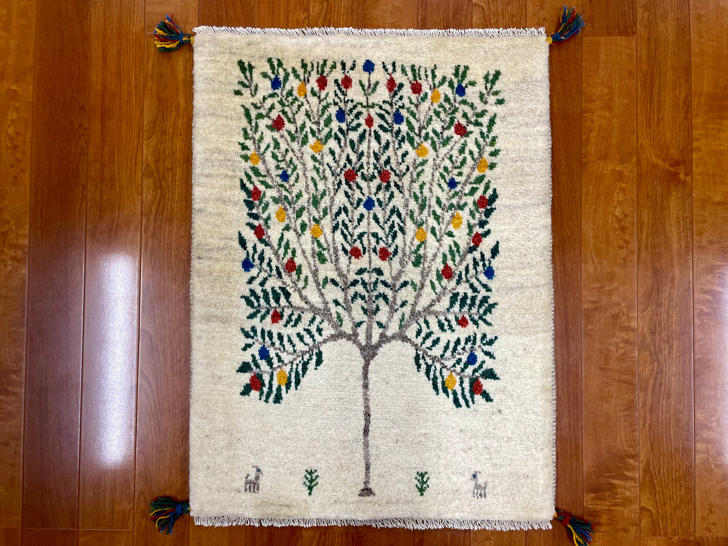 【オンライン限定】ギャッベ 88cm x 66cm RJ13796