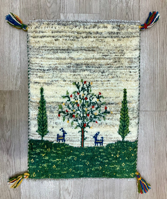 ギャッベ 58cm x 42cm NN16489