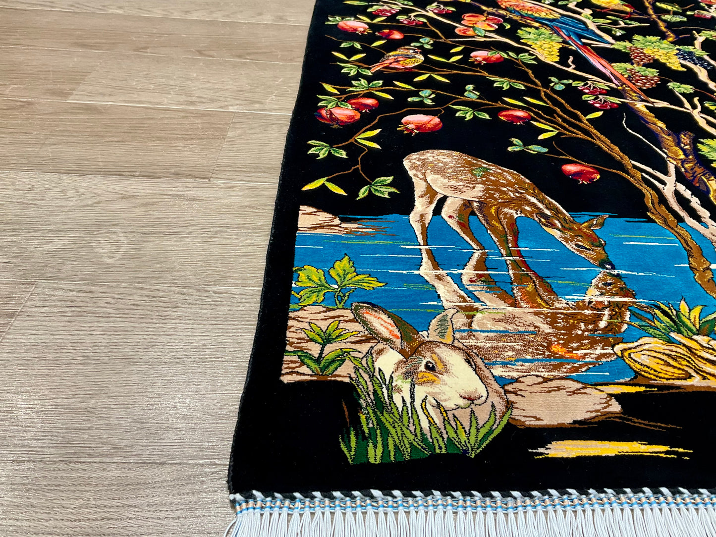 ペルシャンシルク 120cm x 80cm PS10493