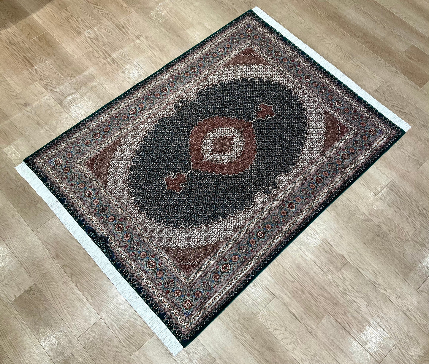 タブリーズ アブドラーヒ工房 200cm x 155cm PS7594