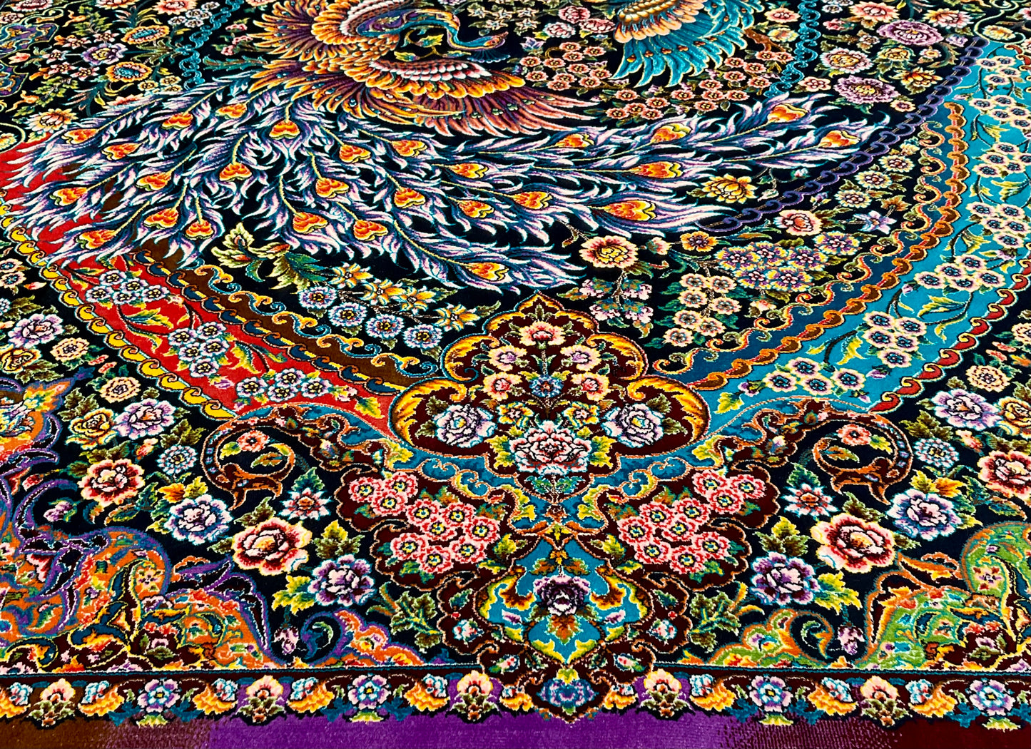 ペルシャンシルク 150cm x 100cm PS11022