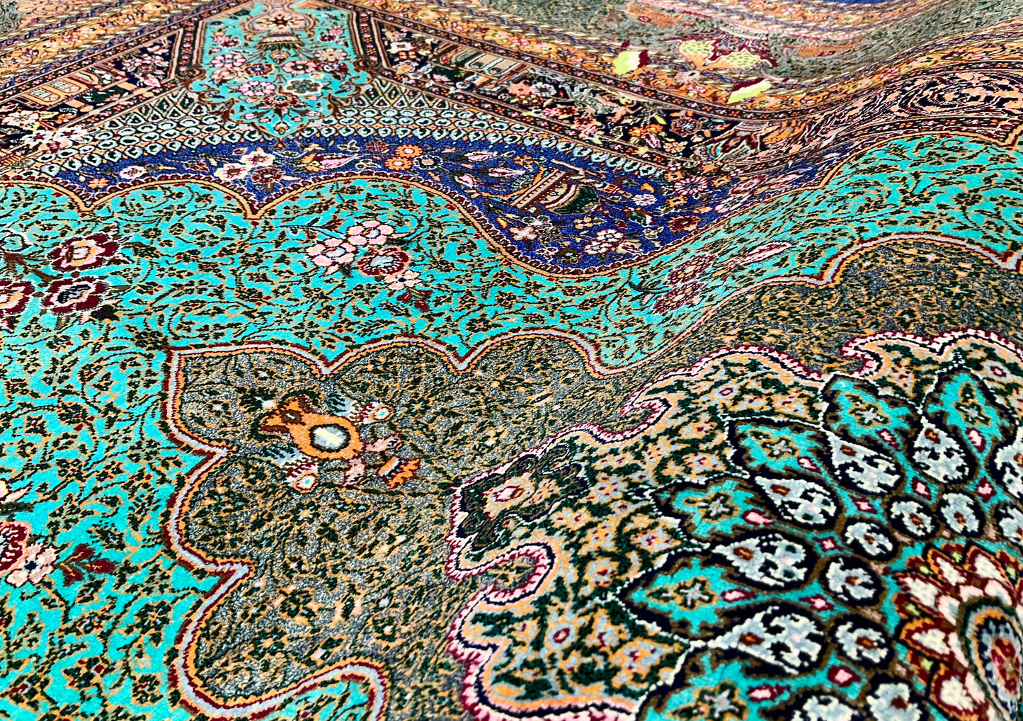 クム ジャムシーディ工房 160cm x 102cm JM248
