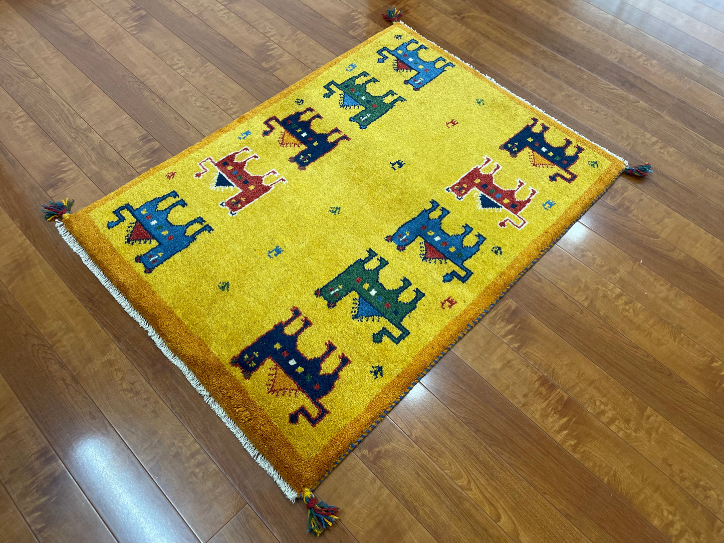 【オンライン限定】ギャッベ 120cm x 88cm RJ14796