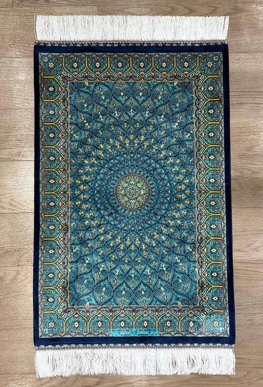 ペルシャンシルク 90cm x 60cm PS10914