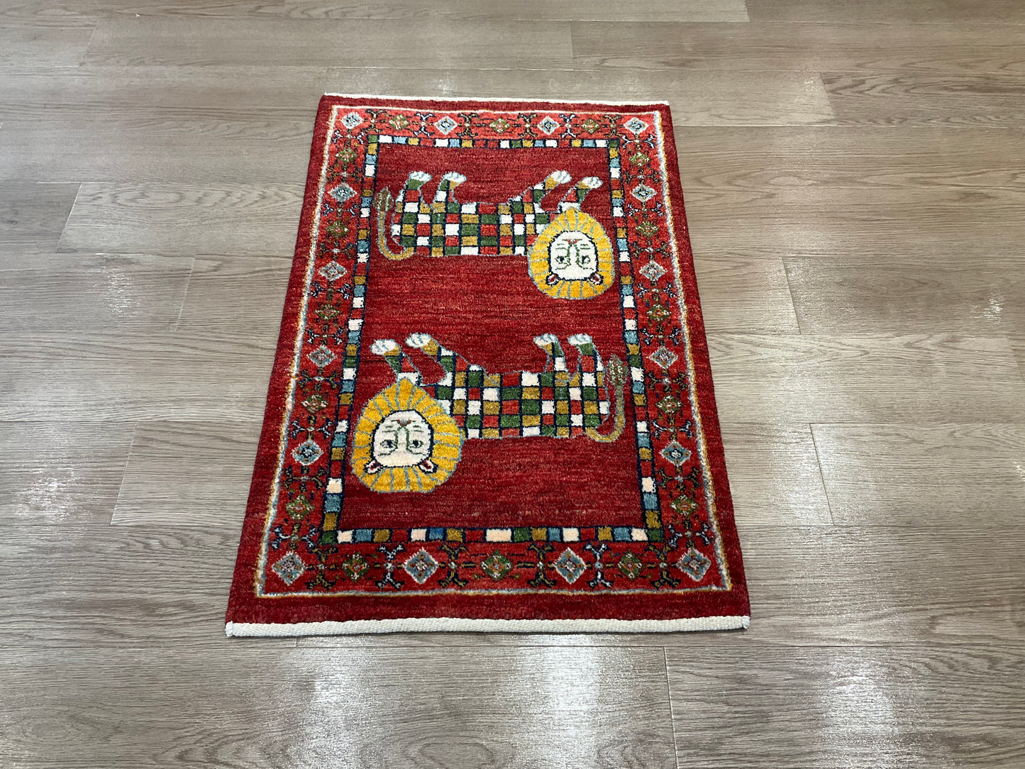 カシュクリギャッベ 93cm x 62cm RJ16092