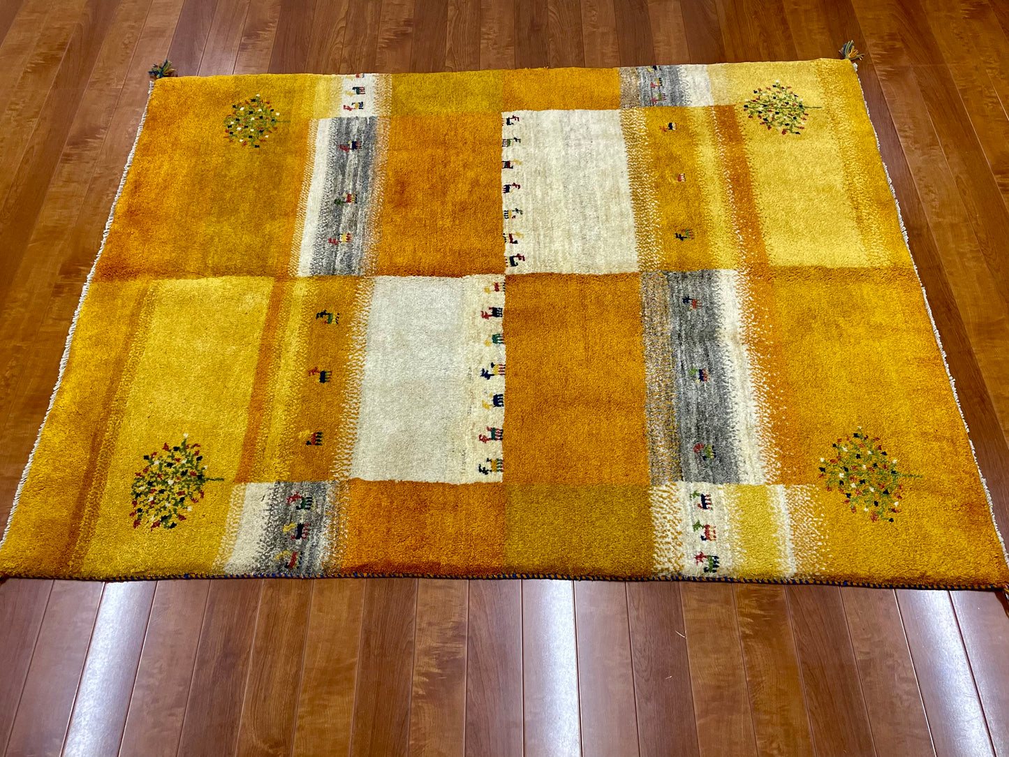 【オンライン限定】ギャッベ 197cm x 155cm RJ7504