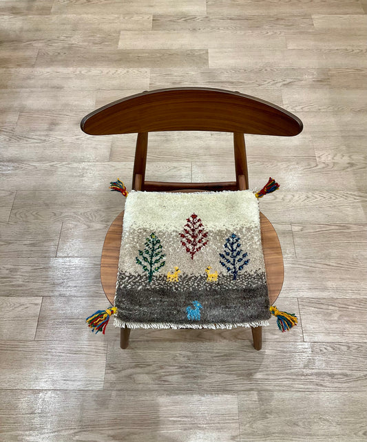 ギャッベ 38cm x 38cm Z145