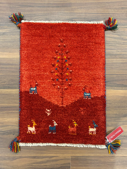 【千葉店】ギャッベ 56cm x 40cm NN20480