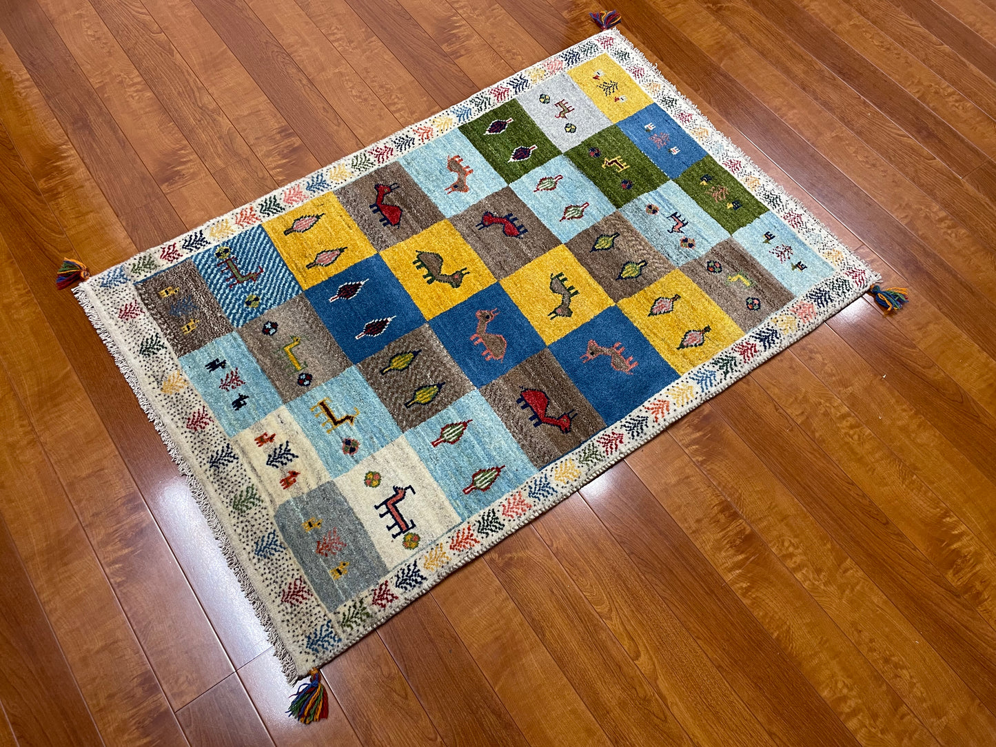【オンライン限定】ギャッベ アマレバフト 130cm x 87cm RJ8732