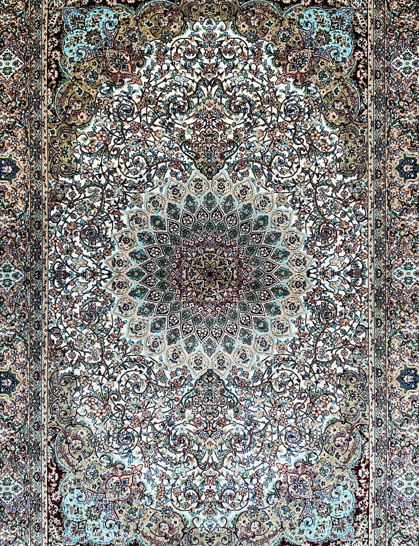 ペルシャンシルク 120cm x 80cm PS9644