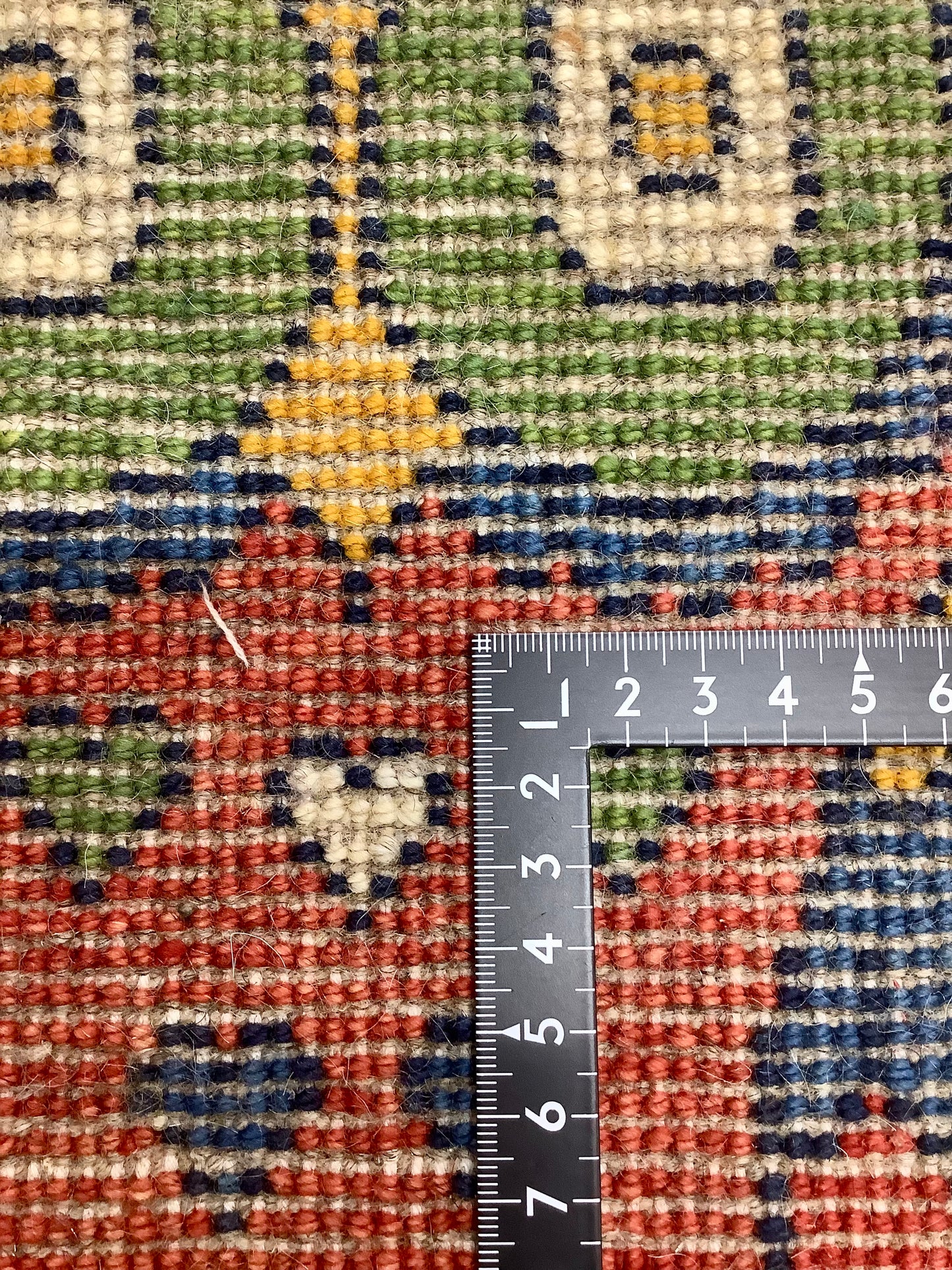 ギャッベ 42cm x 42cm T4862