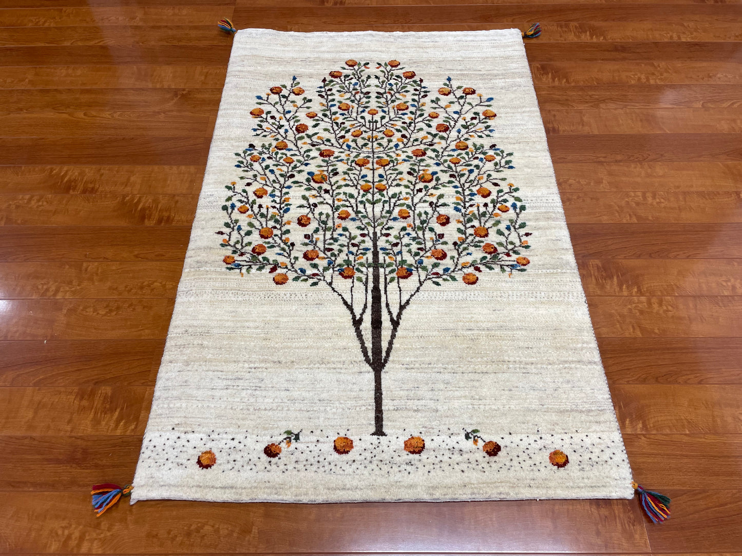 【オンライン限定】カシュクリギャッベ 138cm x 90cm RJ13014