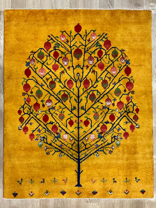 ギャッベ 193cm x 155cm RJ10722