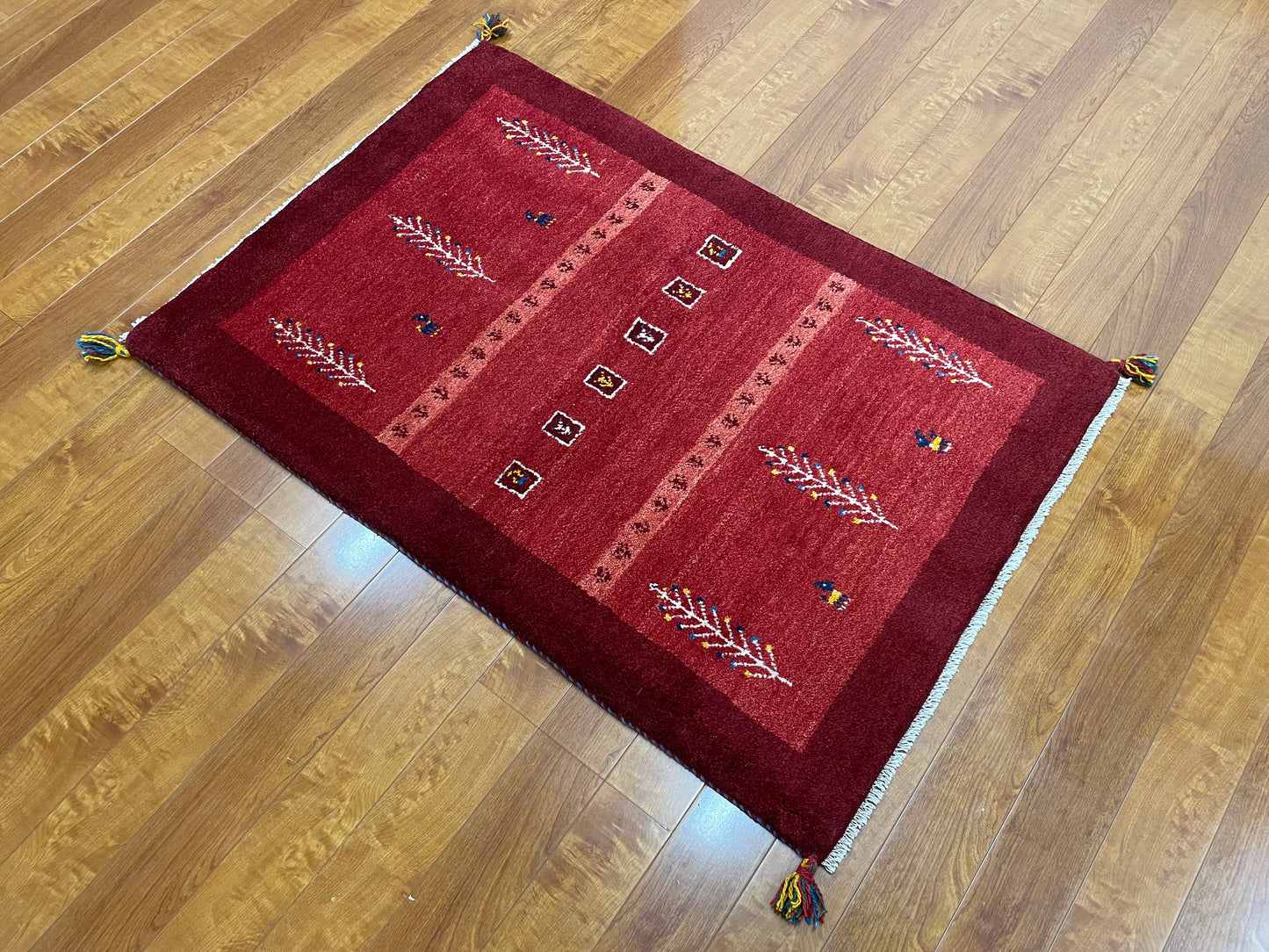 【オンライン限定】ギャッベ 123cm x 85cm RJ12773