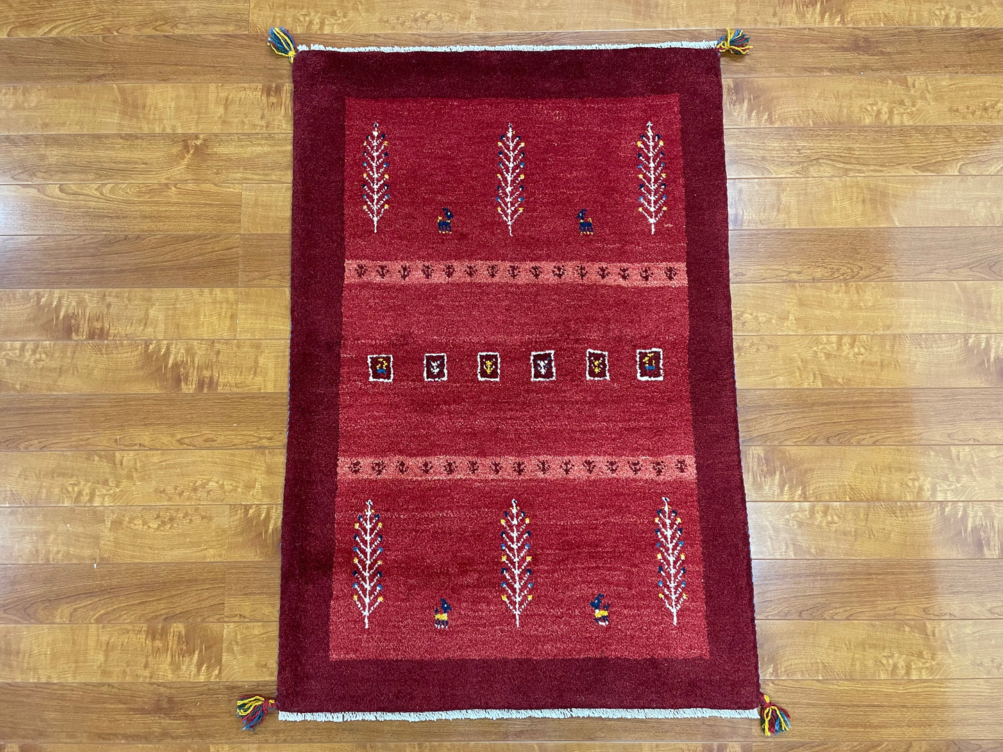 【オンライン限定】ギャッベ 123cm x 85cm RJ12773