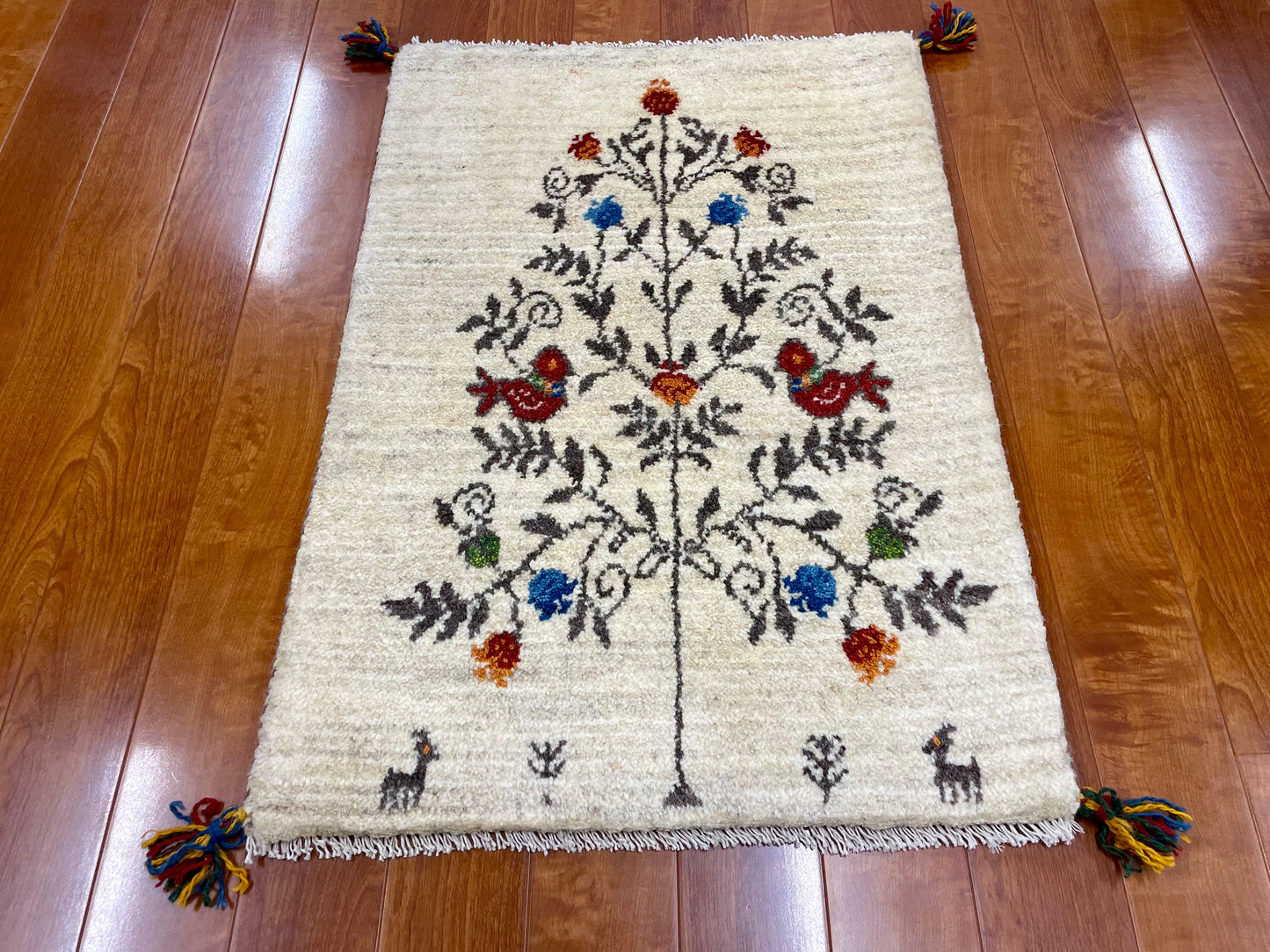 【オンライン限定】ギャッベ 85cm x 60cm RJ13809