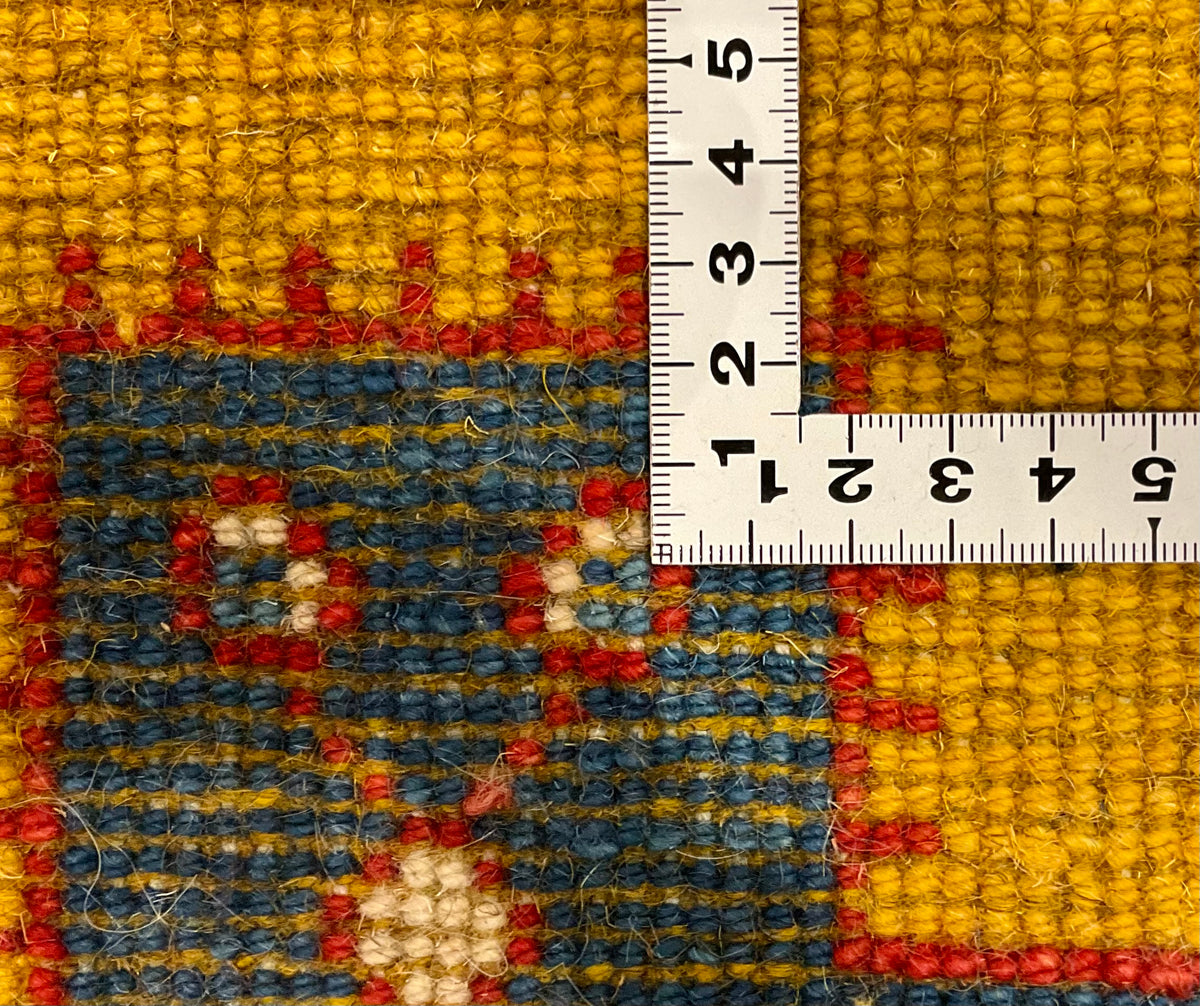 【福岡店】ギャッベ 44cm x 38cm Z3289
