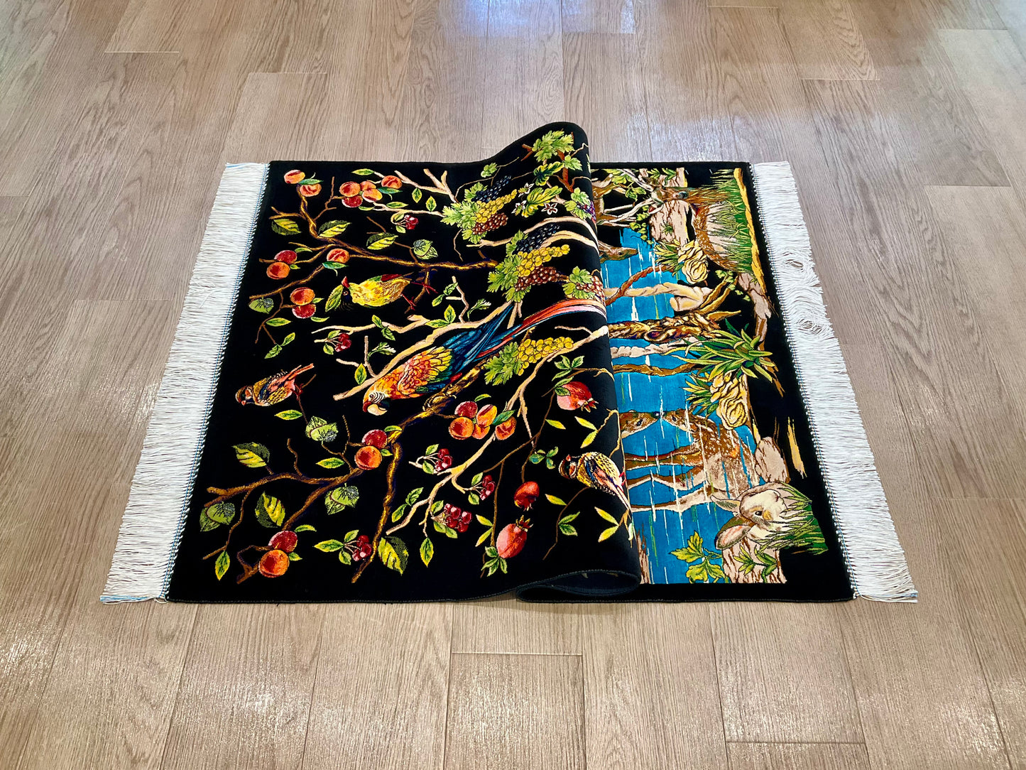 ペルシャンシルク 120cm x 80cm PS10493