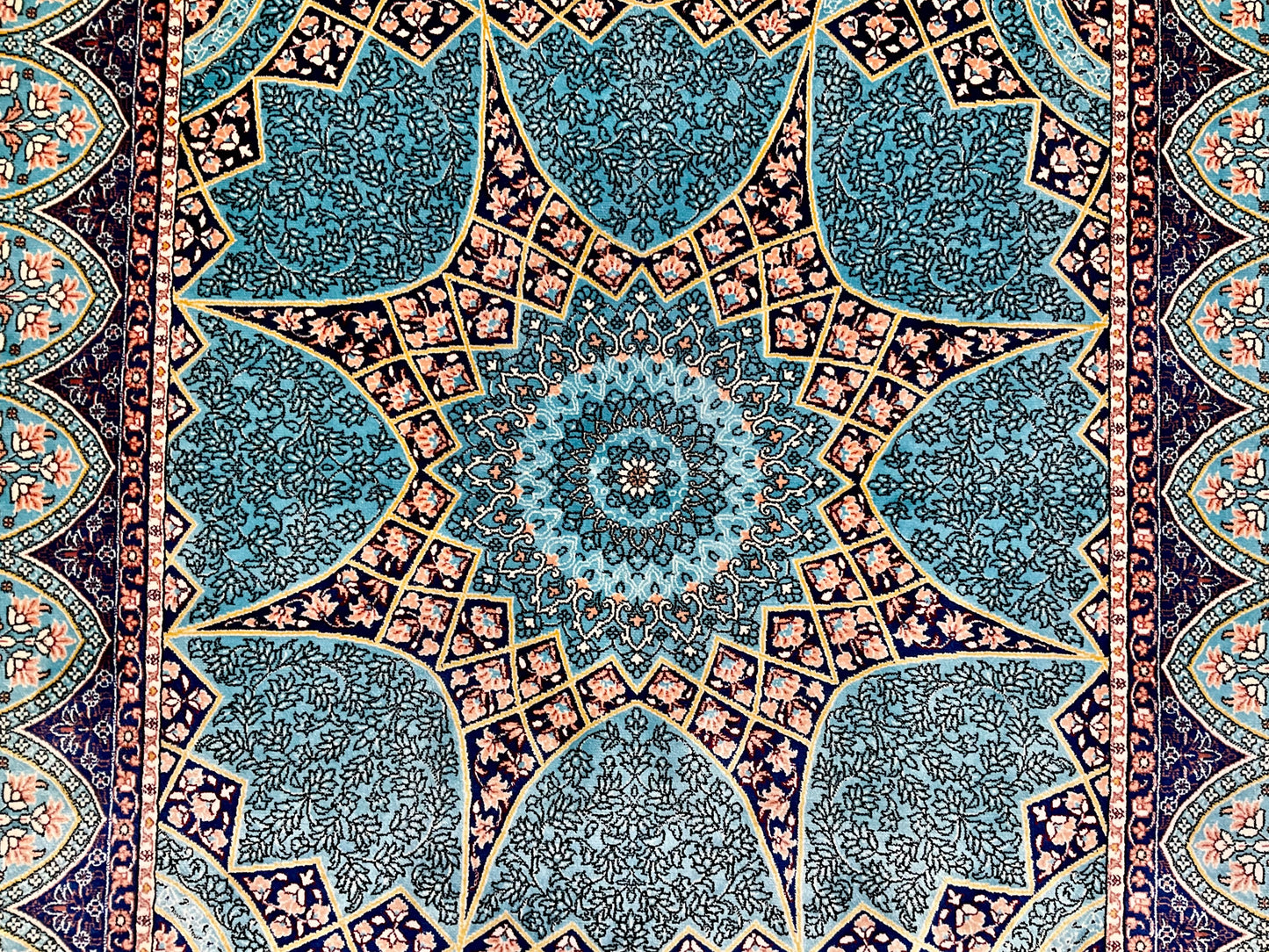 ペルシャンシルク 120cm x 80cm PS10681