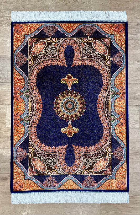 ペルシャンシルク 120cm x 80cm PS10448