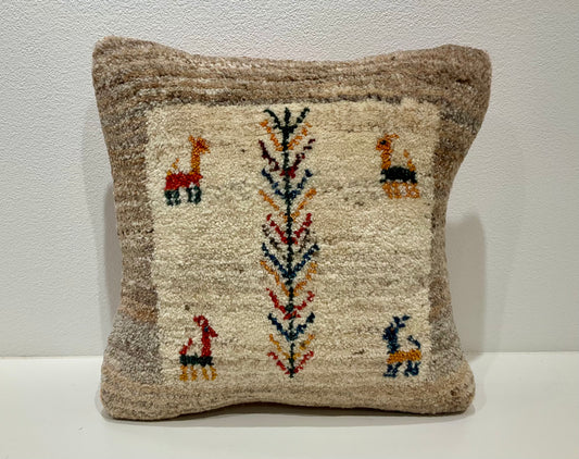 ギャッベクッション 39cm x 39cm AJ14667