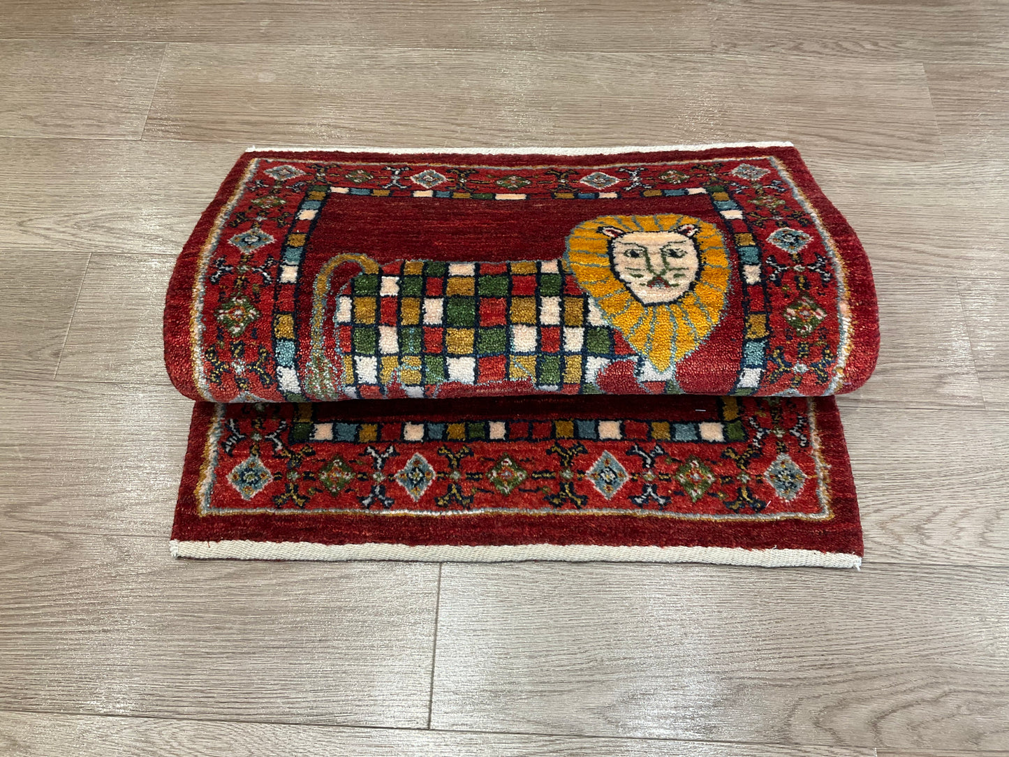 カシュクリギャッベ 93cm x 62cm RJ16092