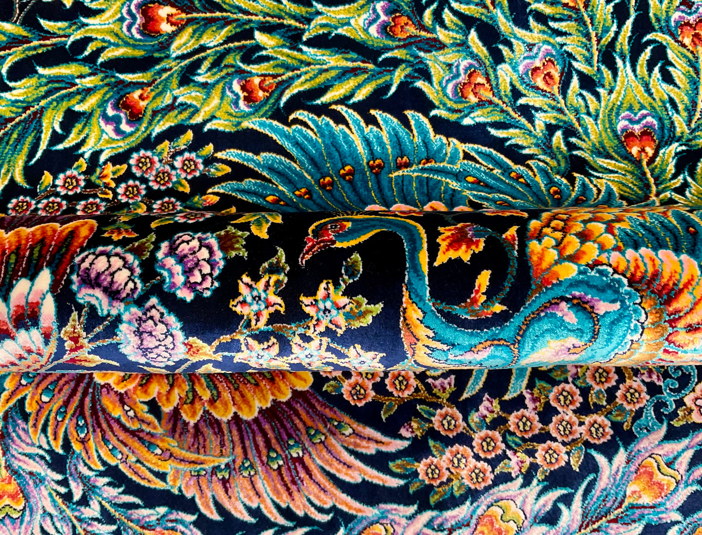 ペルシャンシルク 150cm x 100cm PS11022
