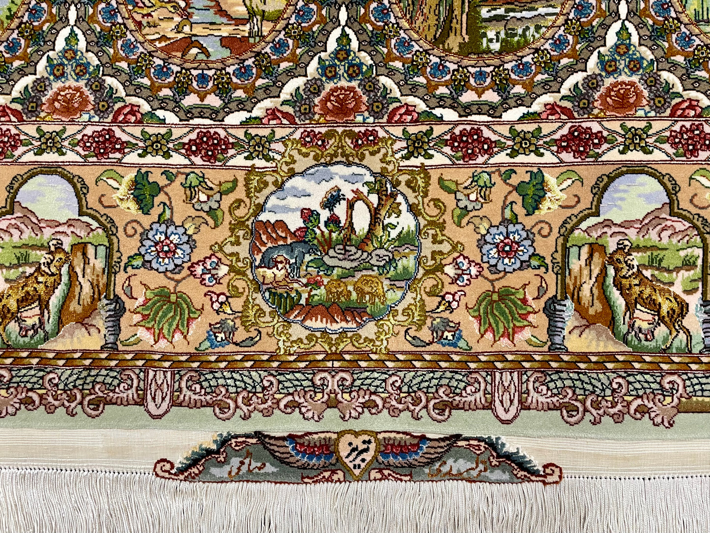 【オンライン限定】タブリーズ(70ラージ) サーレヒ工房 210cm x 150cm JM504