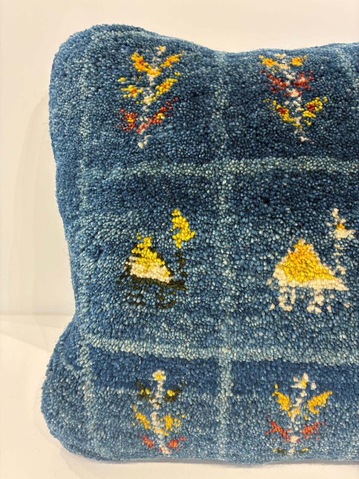 【千葉店】ギャッベクッション 48cm x 51cm Z2884