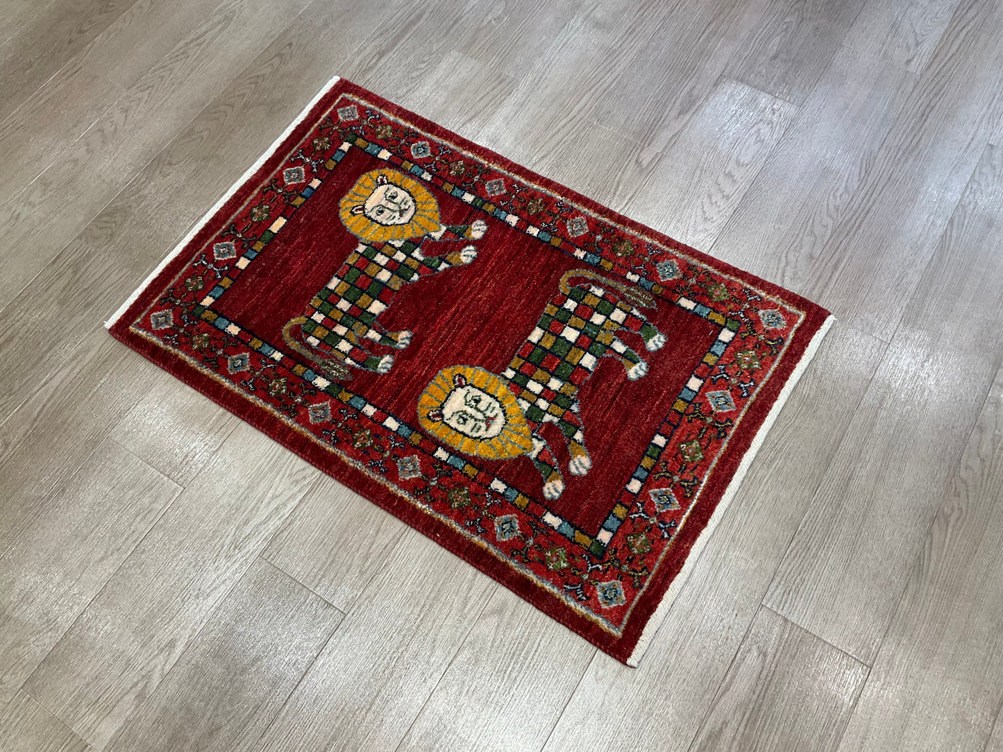 カシュクリギャッベ 93cm x 62cm RJ16092