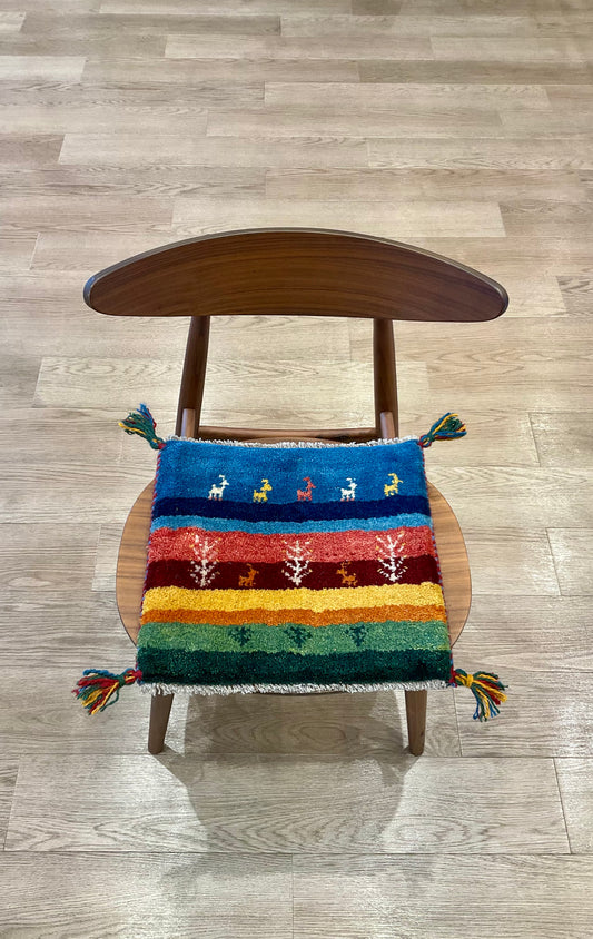 ギャッベ 40cm x 38cm Z90